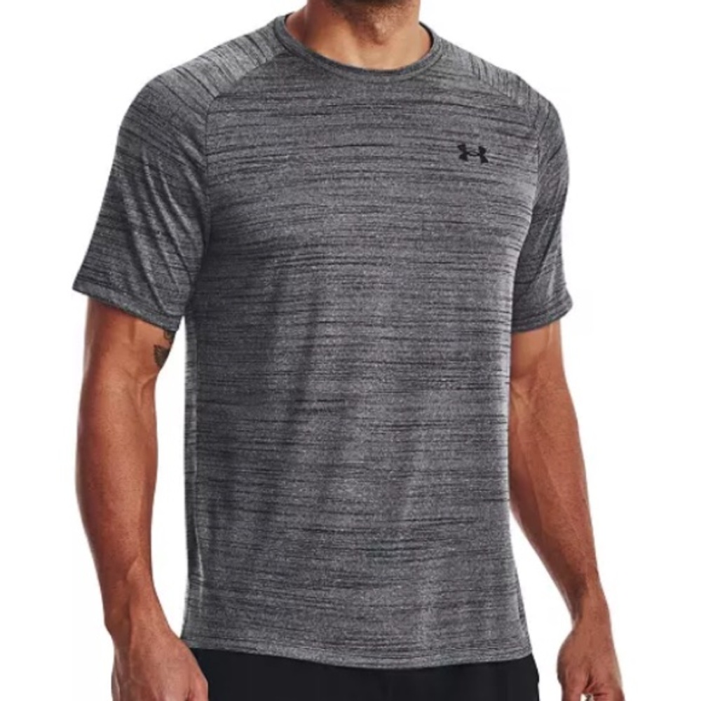 Under Armour Gray Short Sleeve Performance Tee Heatgear M